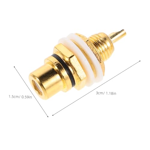 Conectores de horquilla de audio y terminal de panel para cable de altavoz DIY 2
