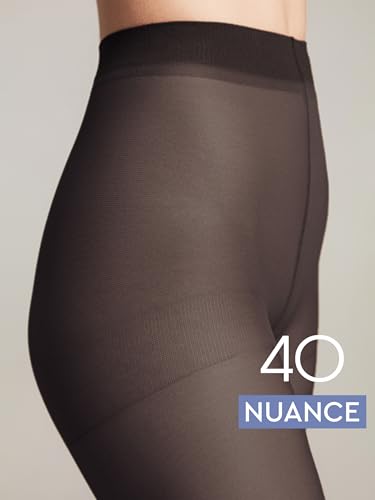 Image of Conte Tights Control Top Semi Opaque Pantyhose Silky Matte Effect Nuance 40 Den