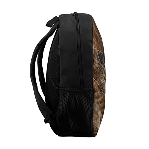 Sac à dos fille garçon motif chat 3D grand format 17"