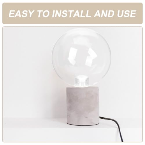 Image of DOITOOL G9 Globe Glass Lamp Shade Clear Threaded Dome Lampshade Light Bulb Guard Cover Replacement for Ceiling Pendant Lighting Chandeliers Sconce