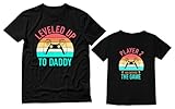Gamer Dad and Son Matching Shirts Dad Shirt Top Family Matching Outfits Baby Boy Girl Clothes