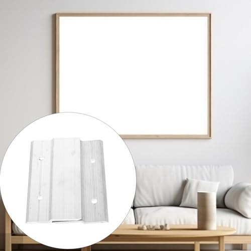 Image of 5pairs French Cleat Mirror Hanging Kit of Heavy Duty Hangers Wall Mount Brackets for Picture Frame