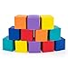 Costzon Soft Blocks, Toddler Foam Block Playset for Safe Active Play and Building, Indoor Climbers Stacking Play Set Learning Toys for Toddlers, Baby, Kids and Preschooler (5.5-Inch, 12-Piece)