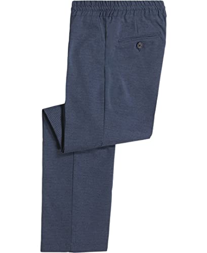 Calvin Klein Boys Flat-Front Suit Dress Pant, Drawstring Closure2