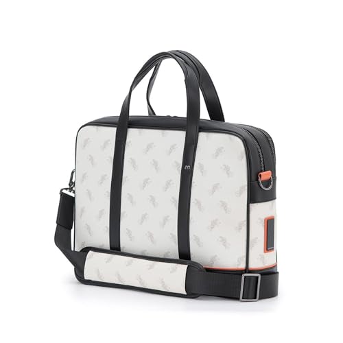 Image of Mokobara Teppanyaki Briefcase | Fits 15.6 Inch Laptop, 10L Capacity | Premium Coated Canvas, Water-Resistant, Ergonomic Design, Detachable Shoulder Strap