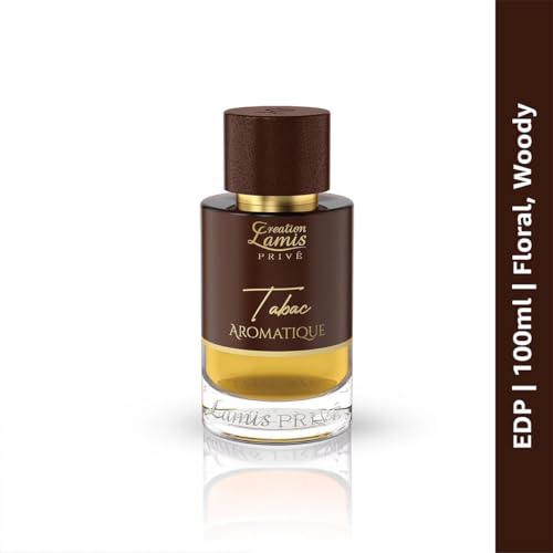 Image of Creation Lamis Prive Tabac Aromatique | Floral & Woody Long Lasting Unisex Fragrance|Eau de Parfum - 100ML
