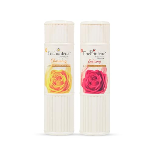 Enchanteur Talcum Powder Charming & Enticing 2 X 125 gm