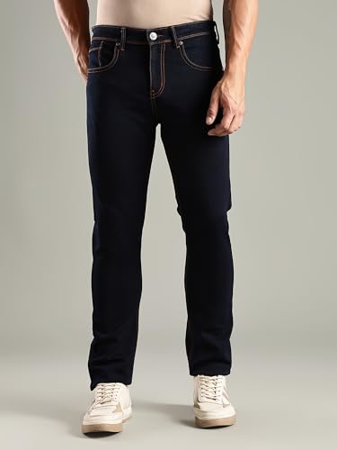 Image of Thomas Scott Men's | Mild Fade | Stright Fit | Denim | Regular Wear | Stretchable | Casual Jeans for Men
