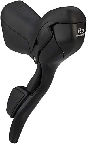 microSHIFT R8 8-Speed Right Drop Bar Lever Shimano Compatible Black