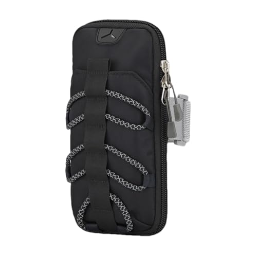 Brazalete para teléfono móvil, pulsera para correr, para smartphone, de pulsera, bolsillos multifuncionales, bolsillos impermeables para deportes en el gimnasio, fitness, correr por la