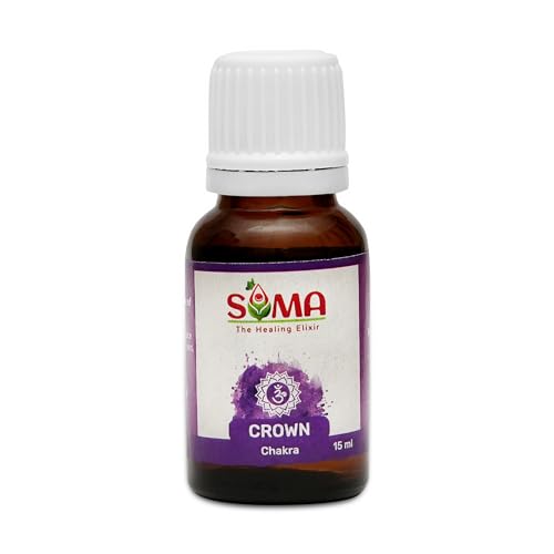 Image of Essential Oil | Aroms Oil | 15 ML | Oil for 7 Chakra | Crown Chakra Oil | Best for Aromatherapy | Helps in concentration & meditation | Pack of 1 |