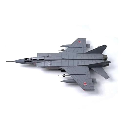 Caza militar MiG-31 escala 1/72 decoración ideal para despachos y salas de estudio