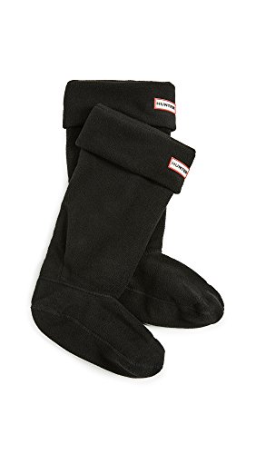 Hunter Gummistiefelsocken für Erwachsene, unisex Gr. Large, schwarz