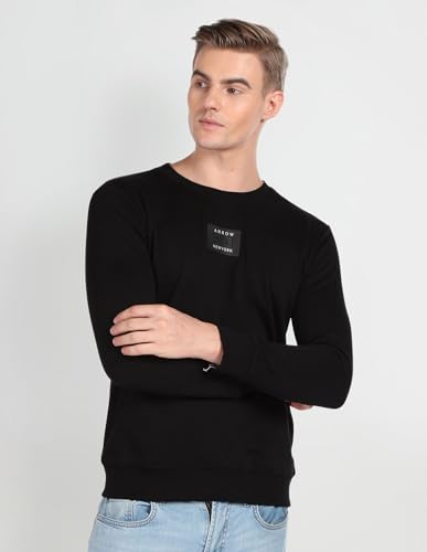 Image of Arrow Men's Cotton Round Neck Sweatshirt