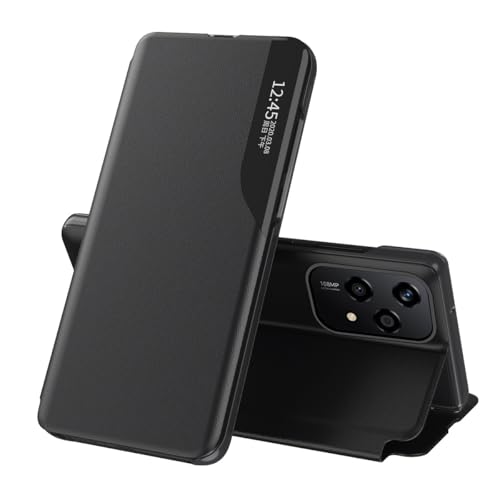Housse Honor 200 Lite rabat miroir pour un usage pro et nomade