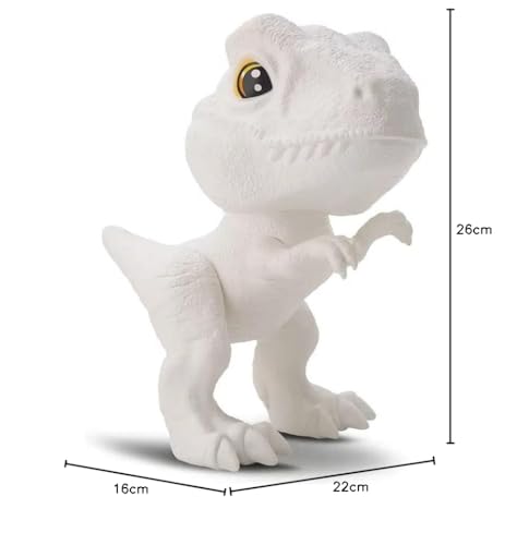 Bambola Little Dino Pintura Velociraptor 21cm