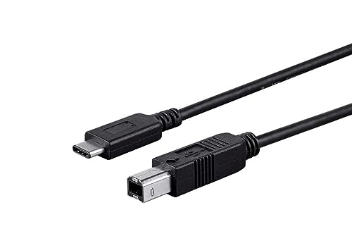 iCables USB C Printer Cable 2m, for Scanner External Desktop Hard Drives, USB HUB