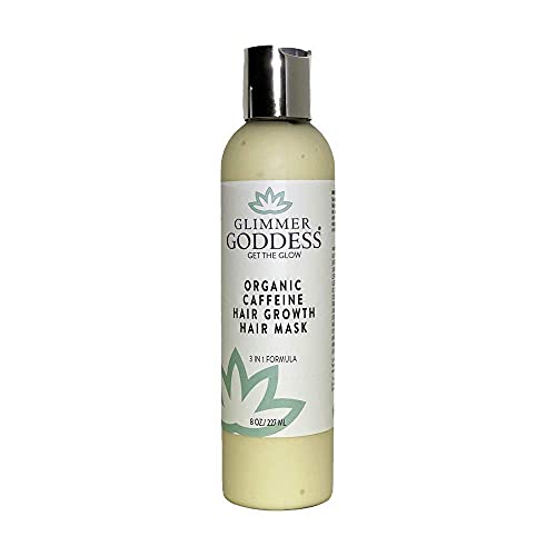 Glimmer Goddess Organic Caffeine Hair Growth Conditioner Hair Mask | Natural Caffeine Hair Loss Formula for Longer, Stronger, Healthier Hair Glimmer Goddess Organic Caffeine Hair Growth Conditioner Hair Mask | Natural Caffeine Hair Loss Formula for Longer, Stronger, Healthier Hair