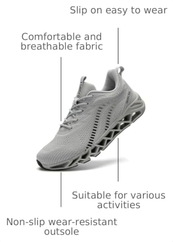 Image of SKDOIUL Men Sport Running Shoes Mesh Breathable Trail Runners Fashion Sneakers