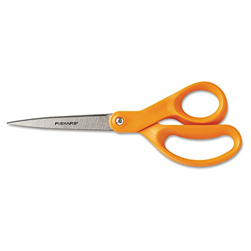 Fiskars Straight Handle Craft Scissors, 8 Inches, Stainless Steel Blades