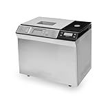 Gourmia Bread Maker with 2 LB Loaf Capacity - 13 Presets Jam Mode, Automatic Ingredient Dispenser, Customizable Crust Options, Keep Warm & Delay Start, Dishwasher Safe Parts