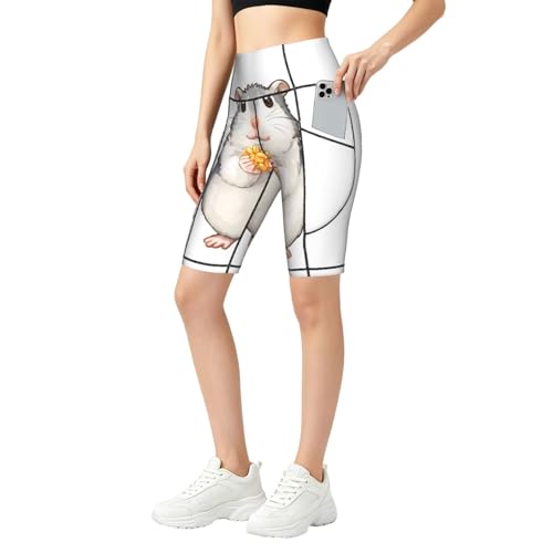 Short de yoga sans couture irritante taille haute silhouette galbée