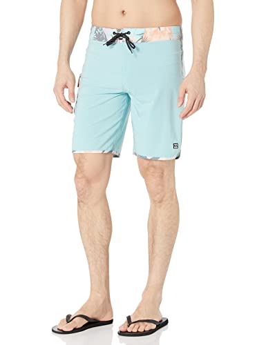 Billabong Men's Standard 73 Line Up Pro Boardshorts, 4-Way Performance Stretch, 19 Inch Outseam
