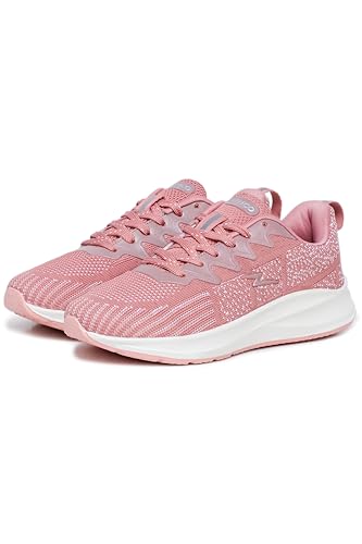 Image of ATHCO Womens Kia Running Shoes for Woman with Soft Flexible Memory Foam Women's Shoes for Walking Gym Training,Casual, Sports, Lightweight Lace up Athletics Slipon Running Shoes for Ladies & Girls