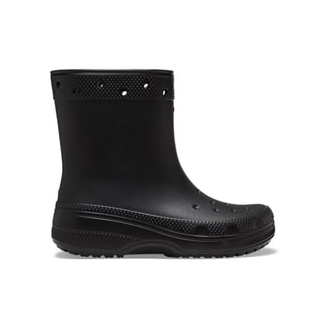 Crocs Women's Classic Rain Boot - Black Cover