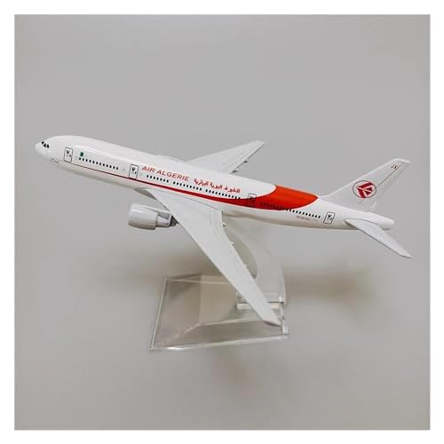 Modelo de avión Boeing 777 Air Algerie 16cm regalo ideal para pilotos 2