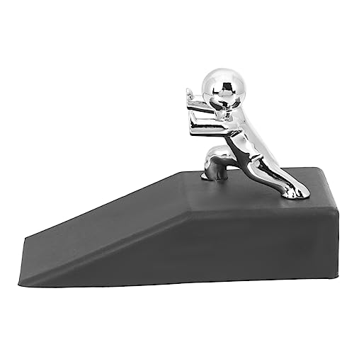 SEWACC Kung Fu Boy Blocking The Door Flooring Decor Bumpers Living Room Rubber Door Wedge Child Safety Gate Floor Door Stopper Creative Door Stopping Tool Door Stop Protector Door Block