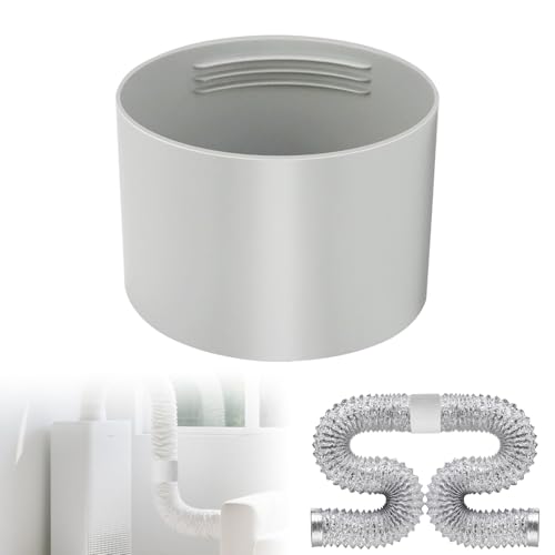 Exhaust Hose Air Conditioner 150 mm Adapter - Klimaanlage Abluftschlauch Adapter Abluftschlauch Anschlussstück Lüftungsrohr Verbinder Klimaschlauch...