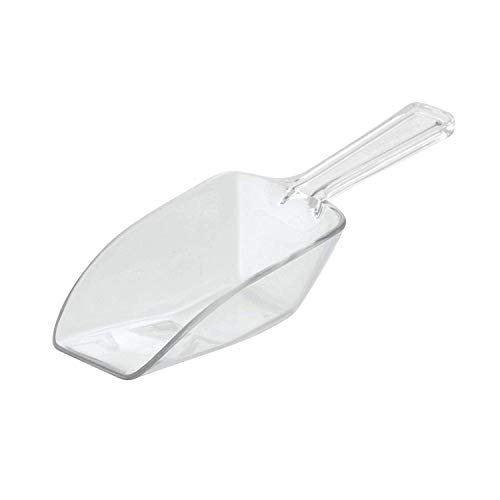 Ousyaah Pelle Cuisine Grande Pelle Alimentaire en Plastique, Mesurette pour Doser de la Farine, des épices ou de la Lessive, Transparent