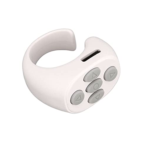 Bluetooth Remote Control, TikTok Remote Control APP Page Turner for iOS 15.0 for Android 8.0 Cell Phone, Smart Clicker