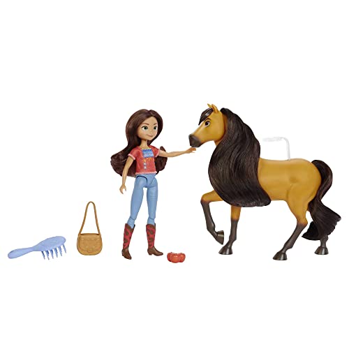 Muñeca Lucky Spirit con caballo y accesorios miniatura 4