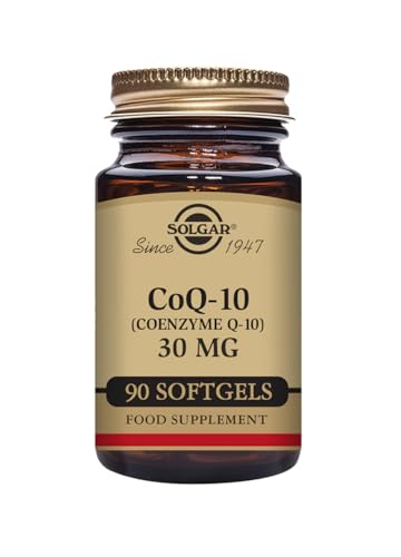 Solgar® CoQ 10 (Coenzima Q10) 30 mg para la producción de energía celular   90 Cápsulas Vegetales