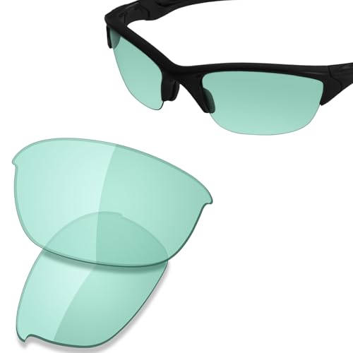 Image of SAUCER Premium Replacement Lenses & Rubber Kits for Oakley Half Jacket 2.0 OO9144 | UV400 Protection, Anti-Scratch