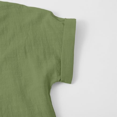 Teen Girls' 3/4 Sleeve T Shirts Summer Cute Crewneck Basic Tees Casual Blouse 2025 Summer Beach Tops2