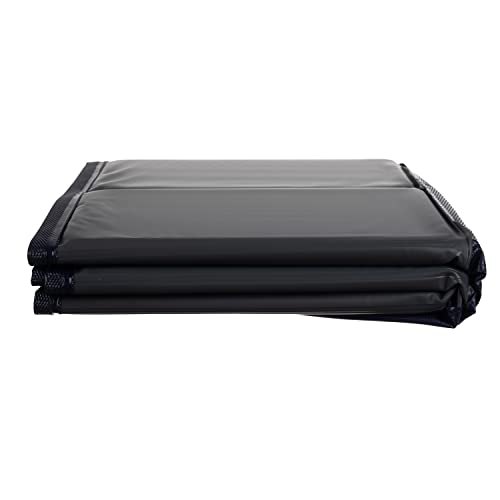 Großer Faltbarer Hundepool 100x30 cm – Rutschfester Gartenpool mit Ablaufventil – 230L Fassungsvermögen – ideal für 1-2 Hunde