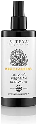 Alteya Organics Rose Water USDA Organic Facial Toner 6.8 Fl Oz Miron Glass