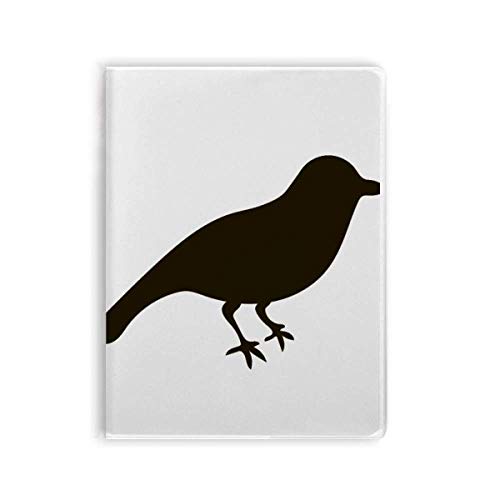Carnet de notes moineau noir : ecrivez vos pensees avec douceur