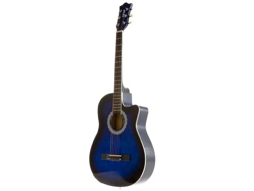 fièvre 3/4 Guitare acoustique Pan coupé 96,5 cm Blueburst Fv-030 C-dbl - Les Beatles, Paul McCartney, John Lennon, RIngo Starr, George Harrison fièvre 3/4 Guitare acoustique Pan coupé 96,5 cm Blueburst Fv-030 C-dbl