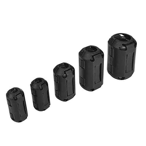 Konohan 20 Pieces Ferrite Bead Clip On Ferrite Core Ferrite Noise Supressor Ferrite Rings Rfi Emi Noise Filter Cable Clip For Usb Video Data Cable thumb #6