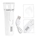 CALLARON 1Pc USB Rechargeable Facial Sprayer Portable Nano Mister for Hydration Skin Care Handheld Atomizer for All Skin Types for Home Office Travel
