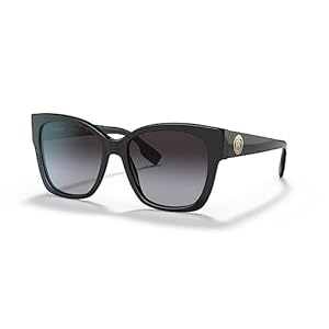 BURBERRY BE4345 Ruth Black/Grey Gradient One Size