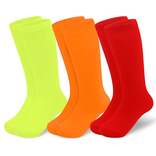 Image of Sarfel Toddler Soccer Socks Kids Soccer Socks Youth Soccer Socks Kids Baseball Socks Girls Softball Socks Boys Football Socks