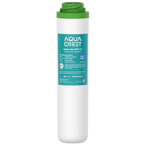 AQUA CREST FQK1K Under Sink Water Filter Replacement for GE FQK1K FQK2J