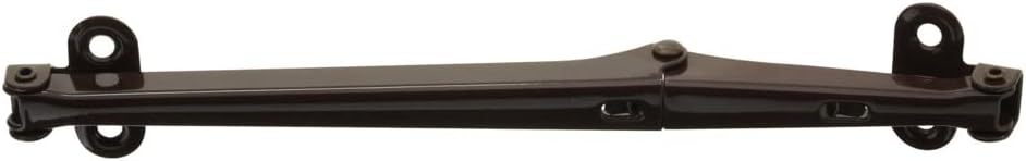 V1896 Series 10" Brown Steel Drop Leaf Support for Tables and Shelves