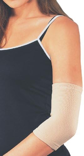 Flamingo Elbow Support Regular for gym,Pain Relief, Tennis, Volleyball, Cricket | Elbow Compression Sleeves for Men & Women (Pair) | Color-Beige | Size-XL (B09HQXCZ3S) Amazon Price History, Amazon Price Tracker