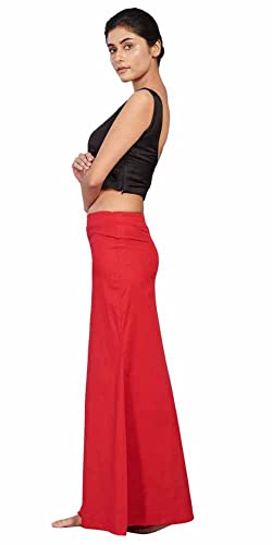 Cotton Lycra D'Coat - Women's Maxi Skirt with Drawstring Waist for Cultural Events2